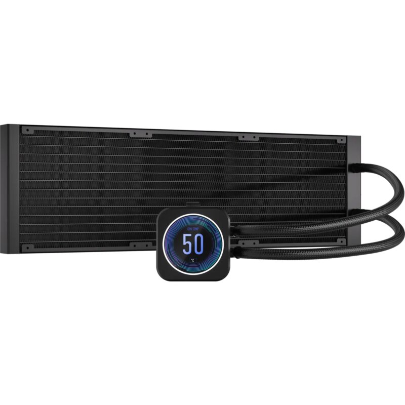 Corsair iCUE H170i ELITE LCD XT 420mm Liquid CPU Cooler AMD: AM5; AM3/4; sTRX4; sTR5 | Intel LGA: 1700/1851; 115X; 1200; 2011 (CW-9060076-WW)_2