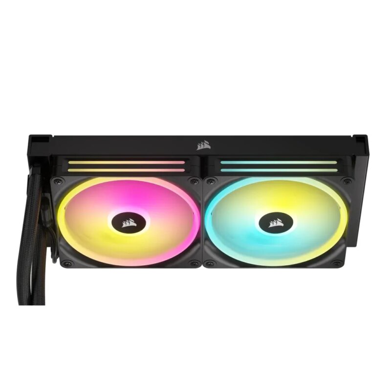 Corsair iCUE LINK H115i RGB Liquid CPU Cooler - QX140 RGB Fans - 280mm Radiator - Fits Intel® LGA 1700; AMD® AM5 - Hub included (CW-9061002-WW)_10