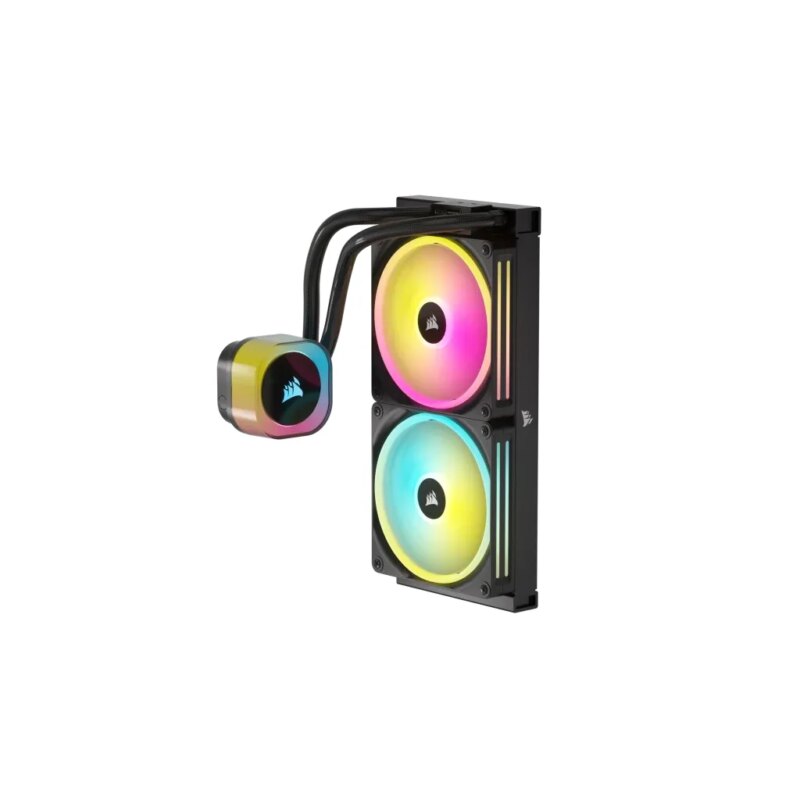 Corsair iCUE LINK H115i RGB Liquid CPU Cooler - QX140 RGB Fans - 280mm Radiator - Fits Intel® LGA 1700; AMD® AM5 - Hub included (CW-9061002-WW)_12