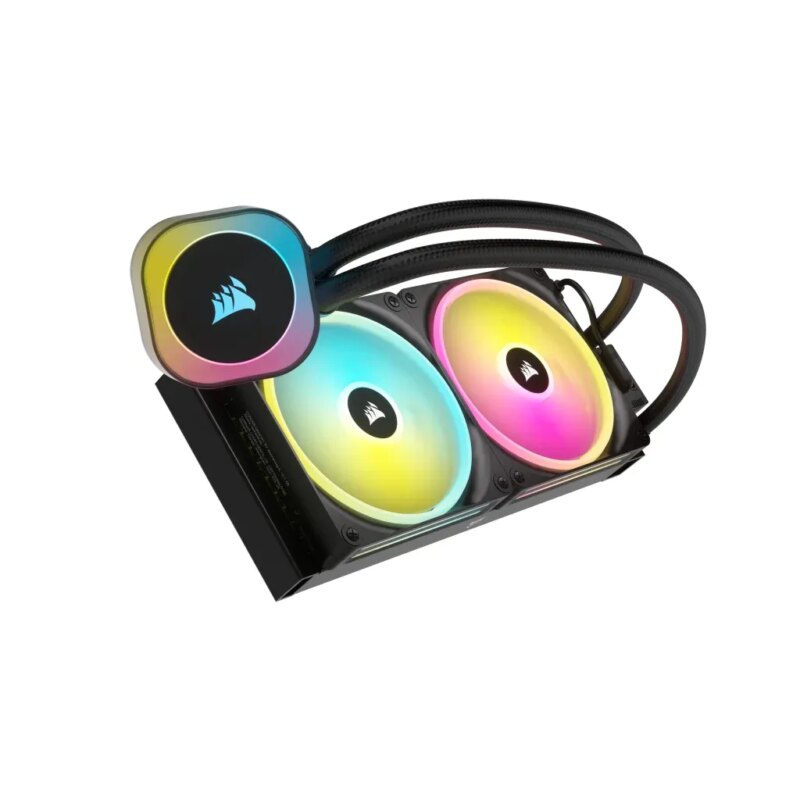 Corsair iCUE LINK H115i RGB Liquid CPU Cooler - QX140 RGB Fans - 280mm Radiator - Fits Intel® LGA 1700; AMD® AM5 - Hub included (CW-9061002-WW)_4