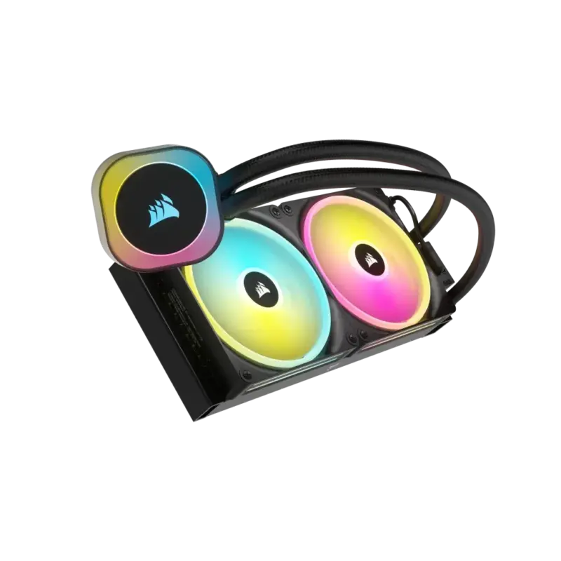 Corsair iCUE LINK H115i RGB Liquid CPU Cooler - QX140 RGB Fans - 280mm Radiator - Fits Intel® LGA 1700; AMD® AM5 - Hub included (CW-9061002-WW)_5