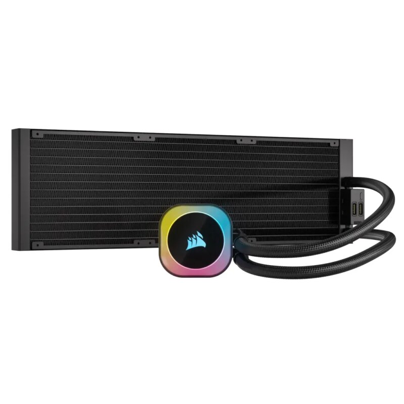 Corsair iCUE LINK H170i RGB Liquid CPU Cooler - QX140 RGB Fans - 420mm Radiator - Fits Intel® LGA 1700; AMD® AM5 - Hub Included (CW-9061004-WW)_14