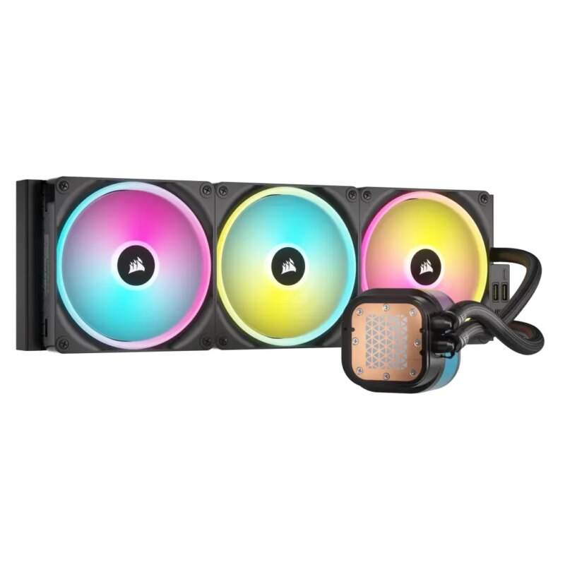 Corsair iCUE LINK H170i RGB Liquid CPU Cooler - QX140 RGB Fans - 420mm Radiator - Fits Intel® LGA 1700; AMD® AM5 - Hub Included (CW-9061004-WW)_4