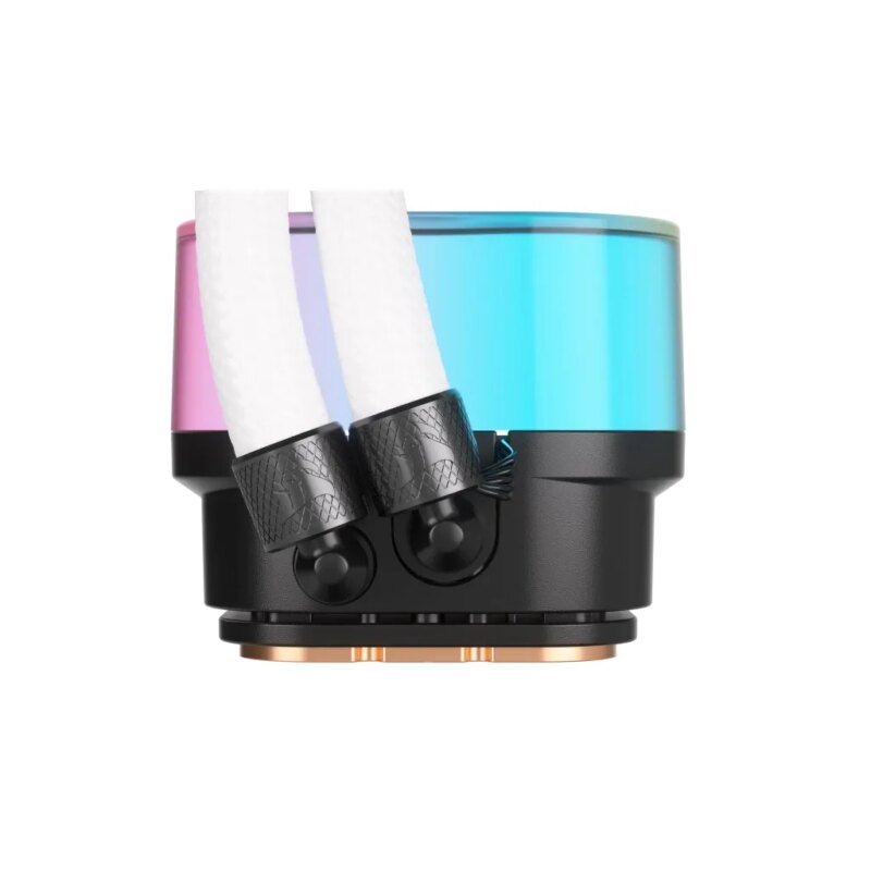 Corsair iCUE LINK H100i RGB Liquid CPU Cooler - QX120 RGB Fans - White - 240mm Radiator - Fits Intel® LGA 1700; AMD® AM5 - Hub I (CW-9061005-WW)_2