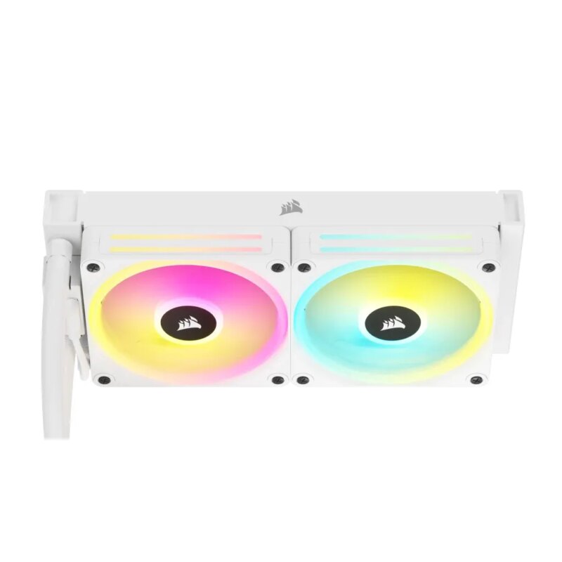 Corsair iCUE LINK H100i RGB Liquid CPU Cooler - QX120 RGB Fans - White - 240mm Radiator - Fits Intel® LGA 1700; AMD® AM5 - Hub I (CW-9061005-WW) - Image 21