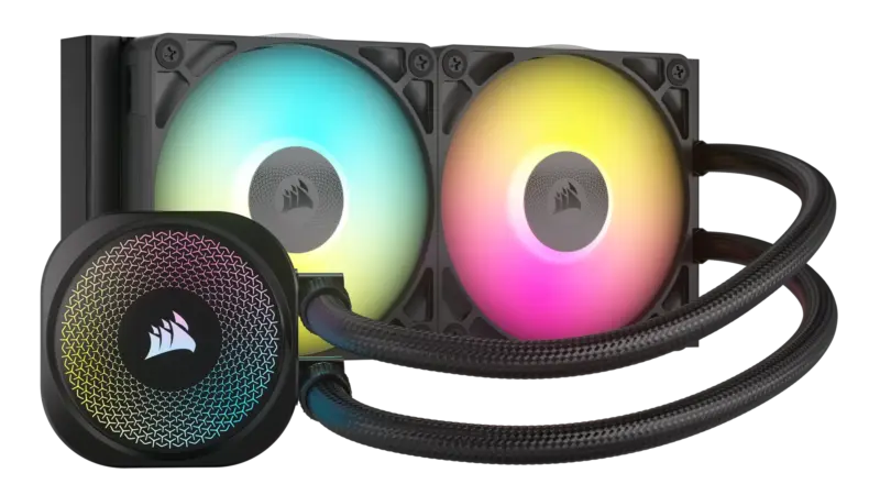 Corsair iCUE LINK TITAN 240 RX RGB Liquid CPU Cooler – RX120 RGB Fans – Fits Intel® LGA 1851/1700; AMD® AM5/AM4. (CW-9061016-WW)_1