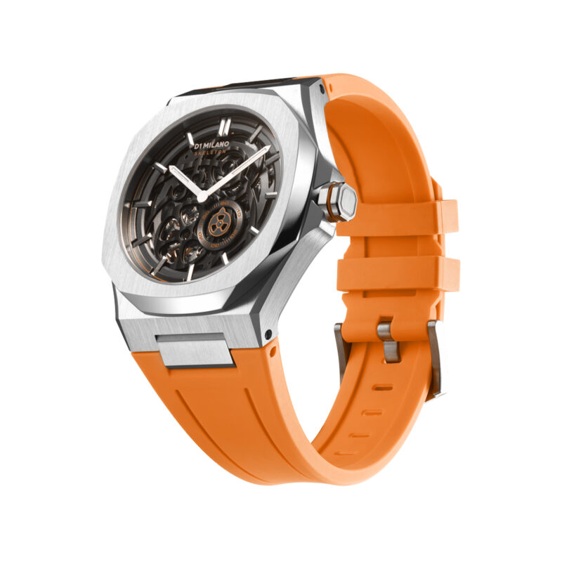 D1 Milano Skeleton Bracelet Slice Orange - Automatic (D1-SKRJ16) Men's Watch_3