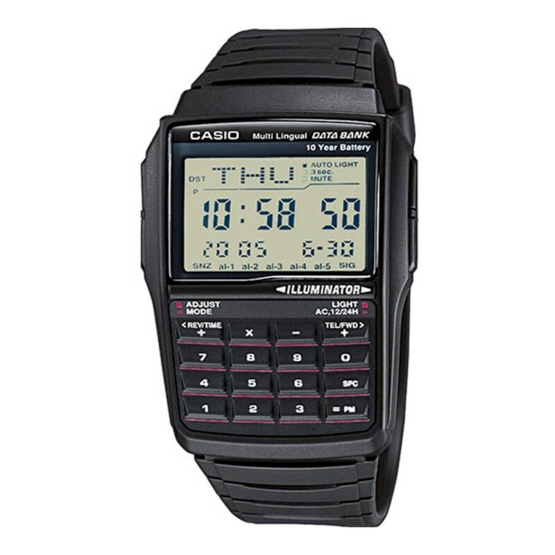 Casio Vintage Databank Calculator - Black (DBC 32-1ACB) Men's Watch_main