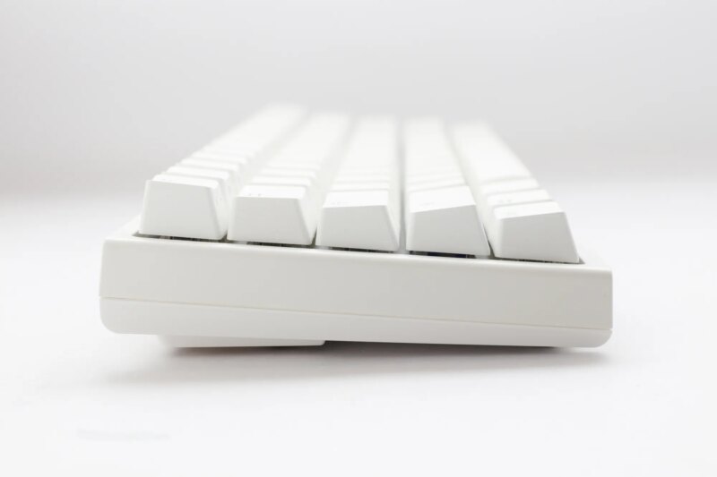 Ducky Keyboard One 2 Pro 60% Mechanical Keyboard; RGB; PBT Double Shot Keycaps - White- Cherry Black . (DKON2061ST-AUSPDWWT2)_4