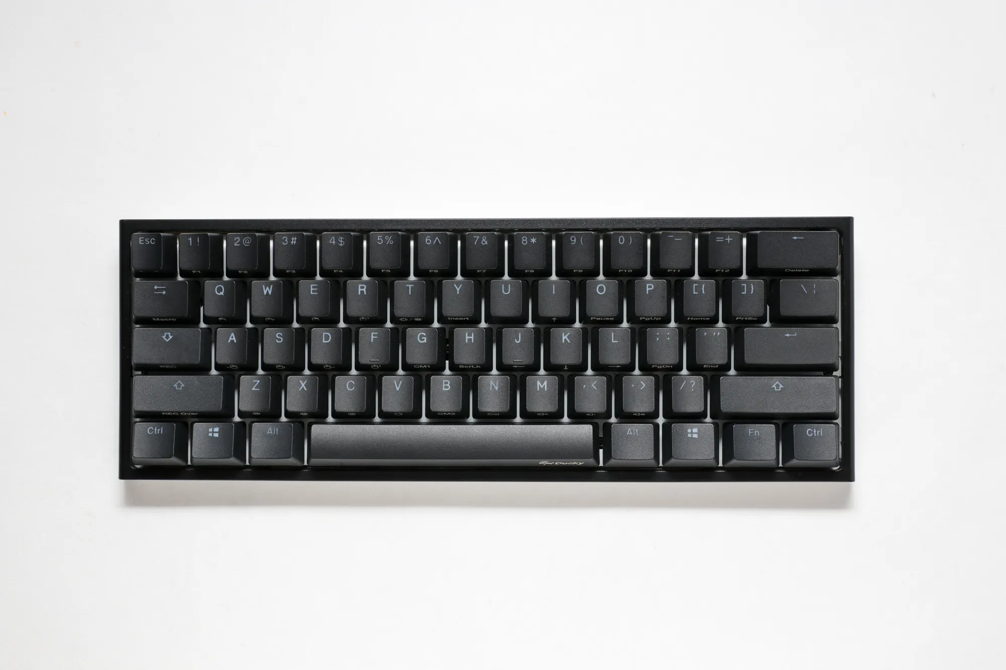 Ducky Keyboard One 2 Pro 60% Mechanical Keyboard; RGB; PBT Double Shot Keycaps   - Cherry Silver. (DKON2061ST-PUSPDAZT2)