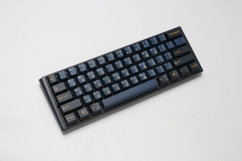 Ducky Keyboard One 3 Pro 60% Mechanical Keyboard; RGB; PBT Tripple Shot Keycaps  - Cherry MX2A Brown . (DKON2361ST-CBUSPTCHNAZ001)_1
