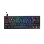 Ducky Keyboard One 3 Pro 60% Mechanical Keyboard; RGB; PBT Tripple Shot Keycaps  - Cherry MX2A Brown . (DKON2361ST-CBUSPTCHNAZ001)