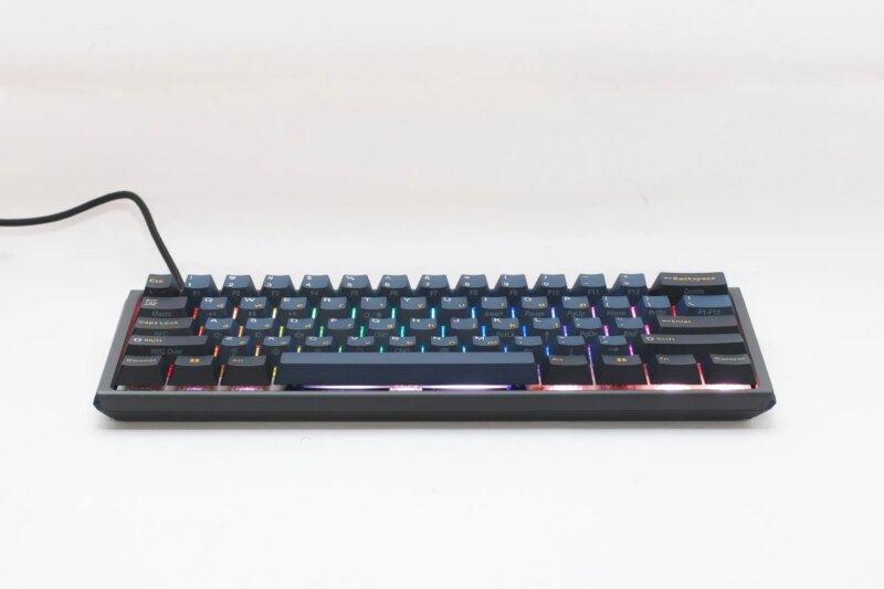 Ducky Keyboard One 3 Pro 60% Mechanical Keyboard; RGB; PBT Tripple Shot Keycaps  - Cherry MX2A Brown . (DKON2361ST-CBUSPTCHNAZ001)_4