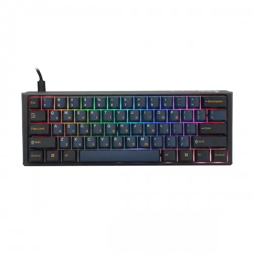 Ducky Keyboard One 3 Pro 60% Mechanical Keyboard; RGB; PBT Tripple Shot Keycaps  - Cherry MX2A Brown . (DKON2361ST-CBUSPTCHNAZ001)