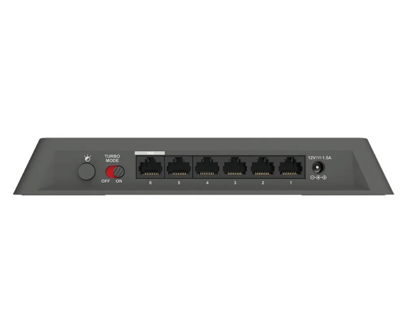 6-Port 2.5GE Unmanaged switch Turbocharged multi-gig switch for work or play; 5x 2.5GE LAN ports; 1x 10 Gbps port for NAS or Upl (DMS-106XT)_2