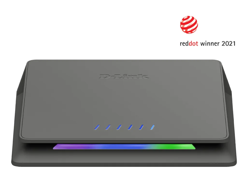 6-Port 2.5GE Unmanaged switch Turbocharged multi-gig switch for work or play; 5x 2.5GE LAN ports; 1x 10 Gbps port for NAS or Upl (DMS-106XT)_9