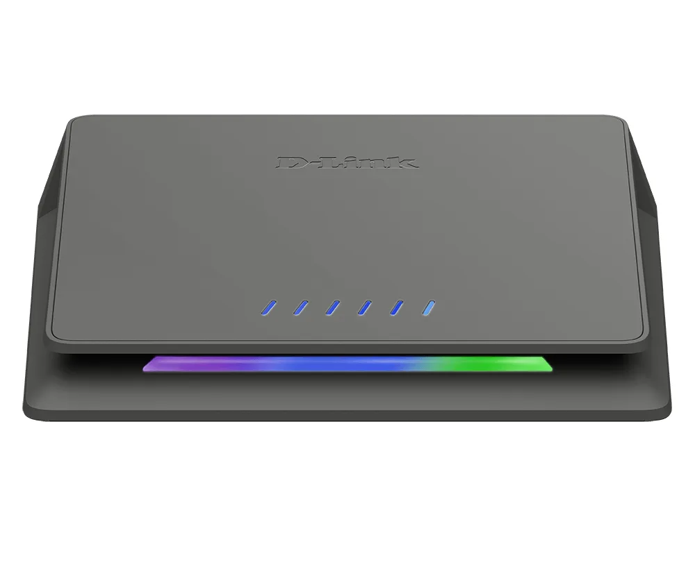 6-Port 2.5GE Unmanaged switch Turbocharged multi-gig switch for work or play; 5x 2.5GE LAN ports; 1x 10 Gbps port for NAS or Upl (DMS-106XT)