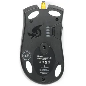 Ducky Mouse Secret M Retro PBT body mouse - PixArt sensor; Omron switches; 16000 DPI. (DMSE21O-OPAPA5V)