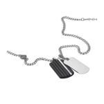 Diesel Doouble Dogtags (DX1040040) Men's JEWELRY_1