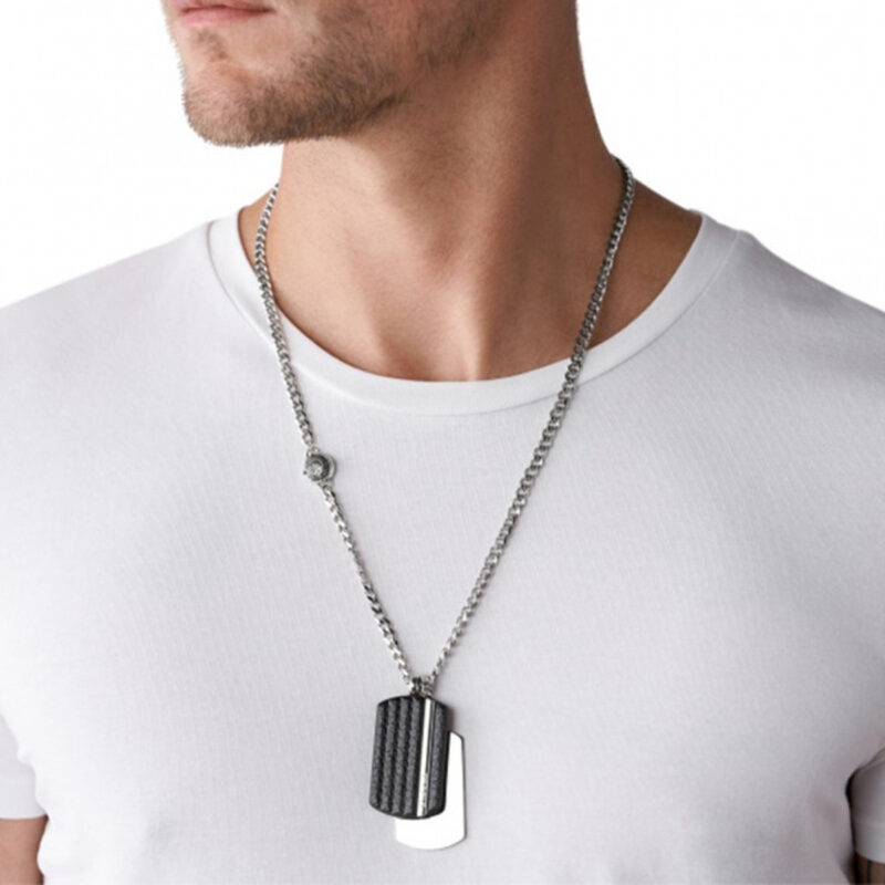 Diesel Doouble Dogtags (DX1040040) Men's JEWELRY_2