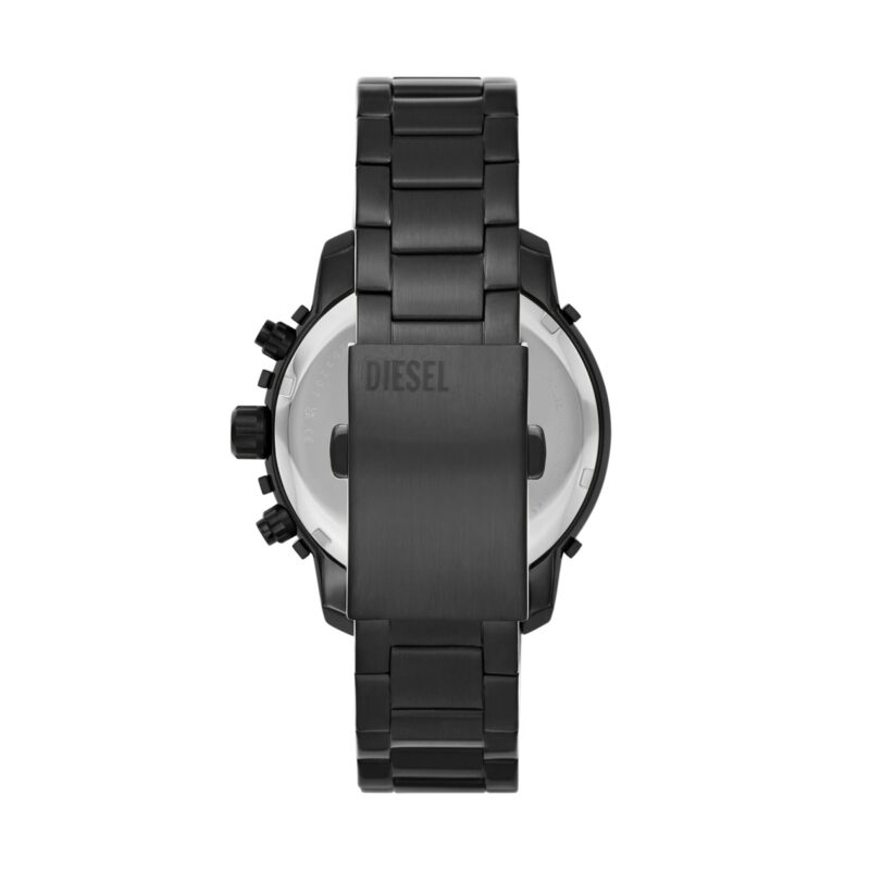 Diesel Griffed Chronograph Black Stainless Steel Men's Watch (DZ4605) - Image 7