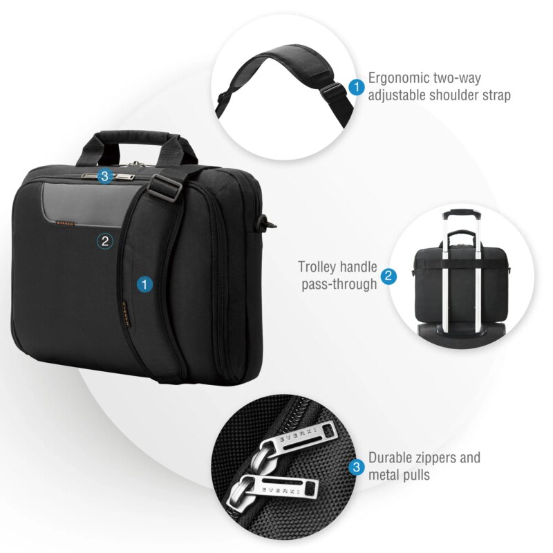 EVERKI EKB407NCH ADVANCE 16'' NOTEBOOK BRIEFCASE BAG (EKB407NCH)_8