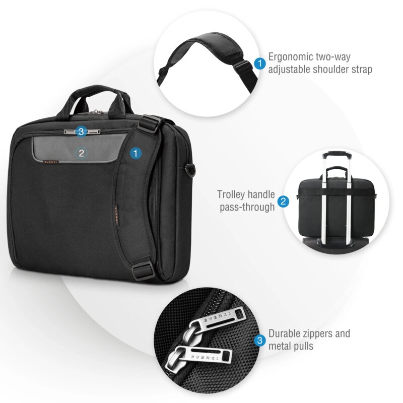 EVERKI EKB407NCH17 ADVANCE 17.3'' NOTEBOOK BRIEFCASE BAG (EKB407NCH17)_9