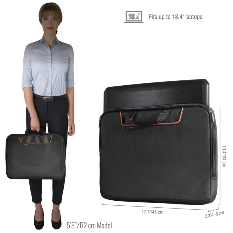 EVERKI EKF808S18B 808-18 18.4” LAPTOP SLEEVE WITH MEMORY FOAM (EKF808S18B)_7