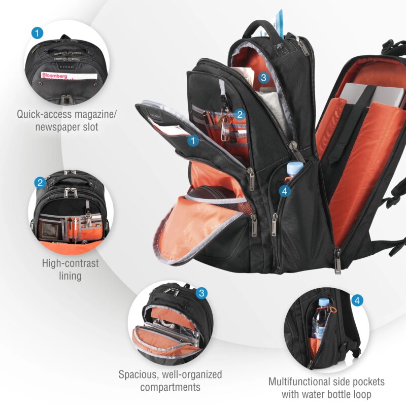 EVERKI EKP121 ATLAS BUSINESS BACKPACK 13'' TO 17.3'' (EKP121)_13