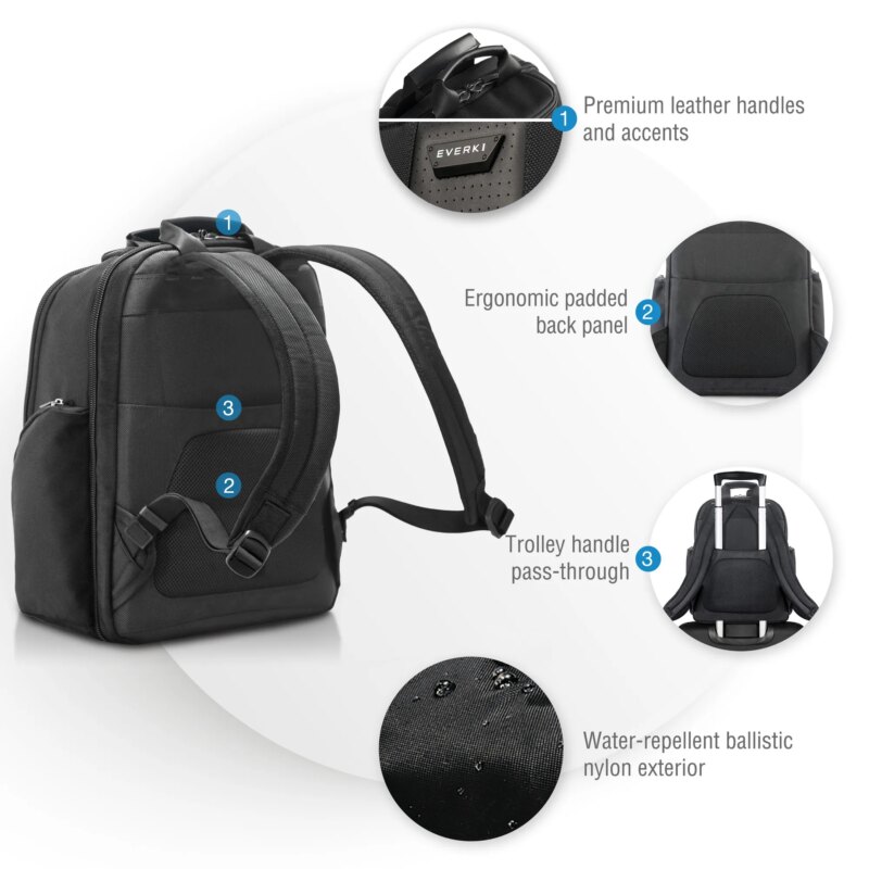 EVERKI EKP127B VERSA 2 15'' NOTEBOOK PACK (EKP127B) - Image 23