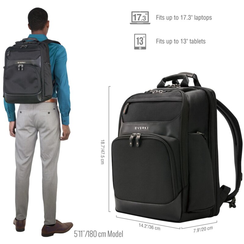 EVERKI EKP132S17 ONYX 17.3'' LAPTOP BACKPACK (EKP132S17)_3