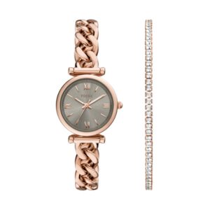 Fossil Carlie Special Pack + Bracelet (ES5378SET) Women's Watch_main