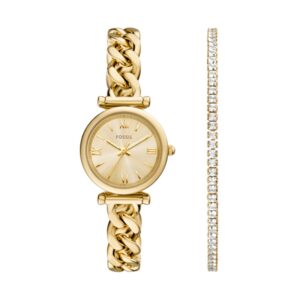 Fossil Carlie Special Pack + Bracelet (ES5387SET) Women's Watch_main