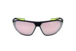Nike Sunglasses Aero Swift Matte Black Road Chrome (E_ DQ0992-012 65-12-140) Unisex EYEWEAR_2