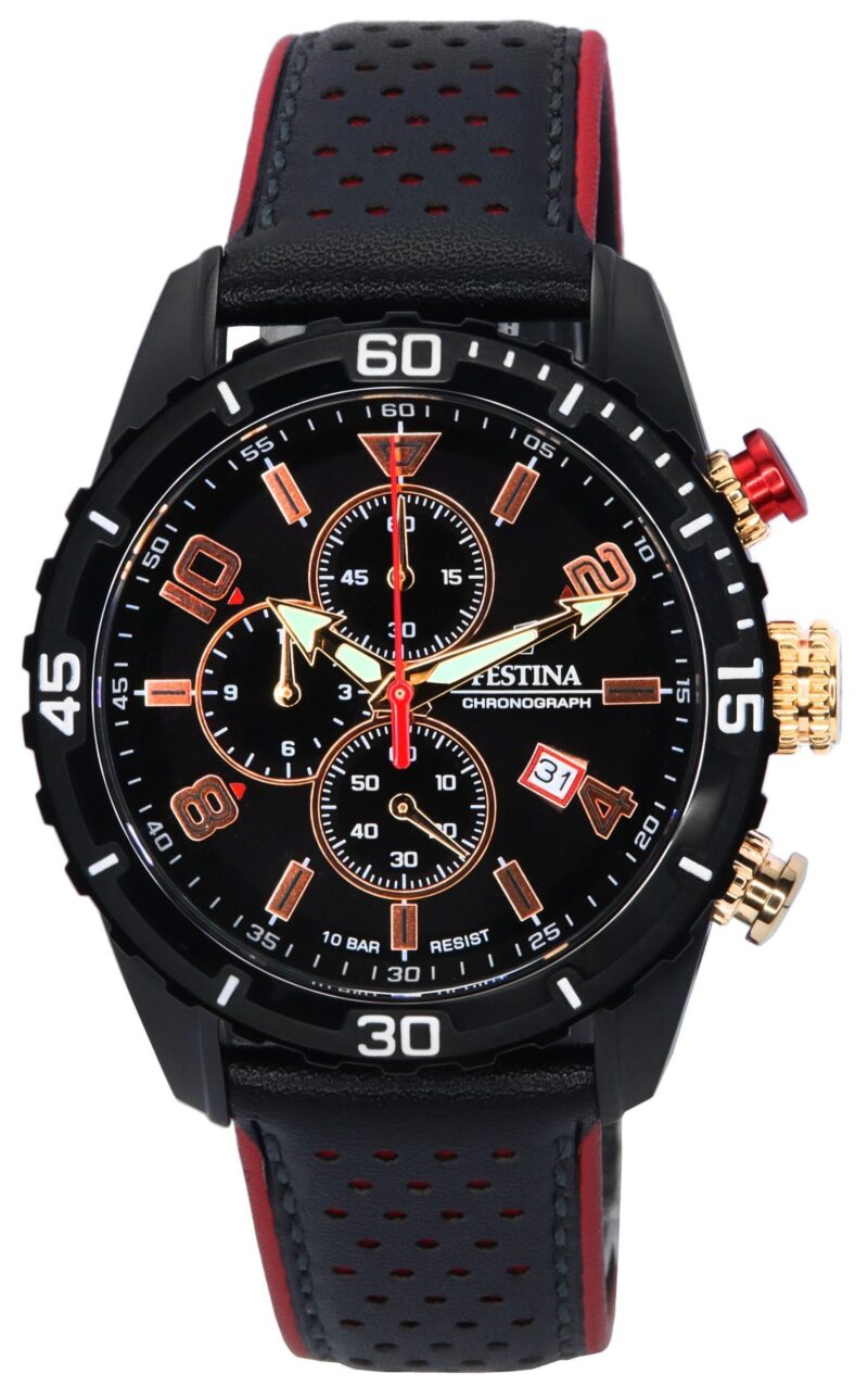 Festina Sport Chronograph Black Dial Quartz F20519-4 F205194