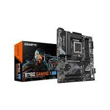 GIGABYTE Motherboard Intel® B760 Chipset for LGA 1700; 4x DDR5; 3x M2; HDMI/DP; ATX. (GA-B760-GAMING-X)