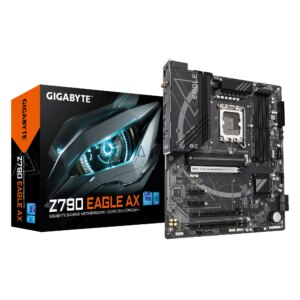 GIGABYTE Intel® Z790 Chipset for LGA 1700; 4x DDR5; 3x M2; HDMI; DP; ATX. (GA-Z790-EAGLE-AX)