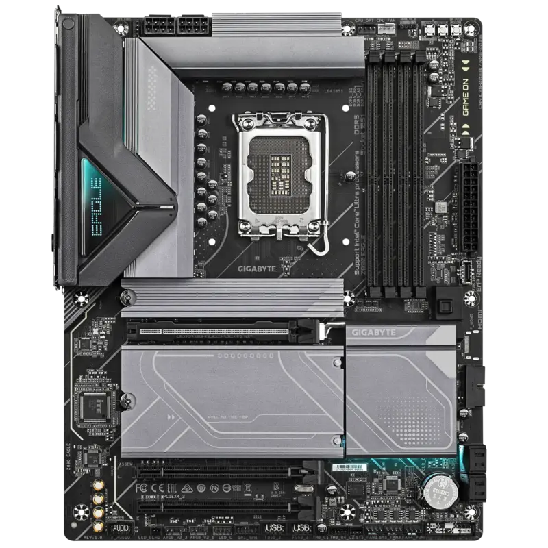 GIGABYTE Intel® Z890 Chipset for LGA 1851; 4x DDR5; 4x M2; USB4® USB Type-C®/DP; ATX. (GA-Z890-EAGLE)_1