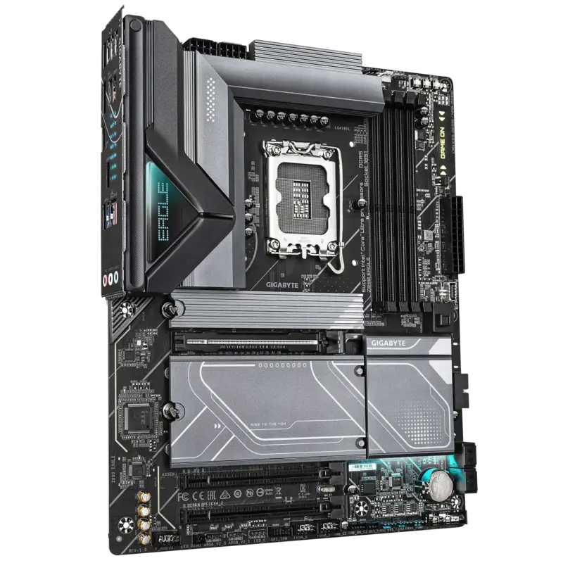 GIGABYTE Intel® Z890 Chipset for LGA 1851; 4x DDR5; 4x M2; USB4® USB Type-C®/DP; ATX. (GA-Z890-EAGLE)_2