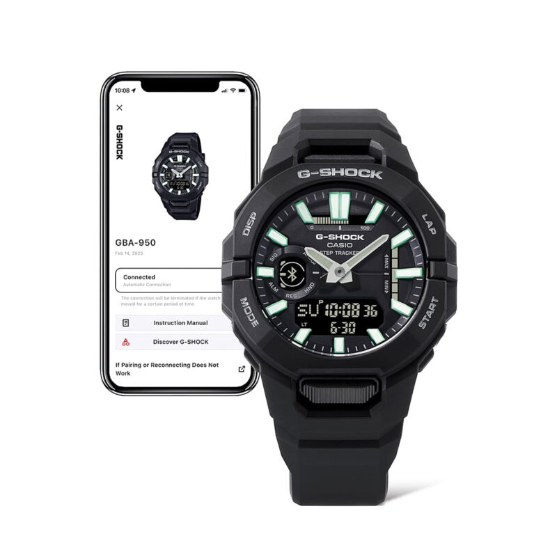 Casio G-shock G-squad Strap Tracker (compatible With Strava) (GBA-950-1AER) Men's Watch_3