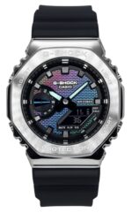 Casio G-Shock Analog Digital Rainbow Brick Wall Multicolor Dial Quartz GM-2100RW-1A 200M Men's Watch