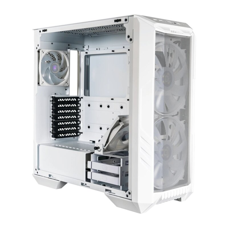 Cooler Master HAF 500 Mid Tower Case White. (H500-WGNN-S00)_10