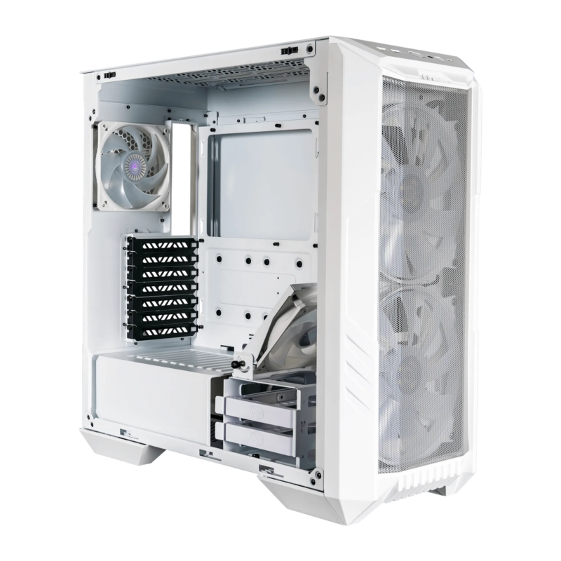 Cooler Master HAF 500 Mid Tower Case White. (H500-WGNN-S00)_11