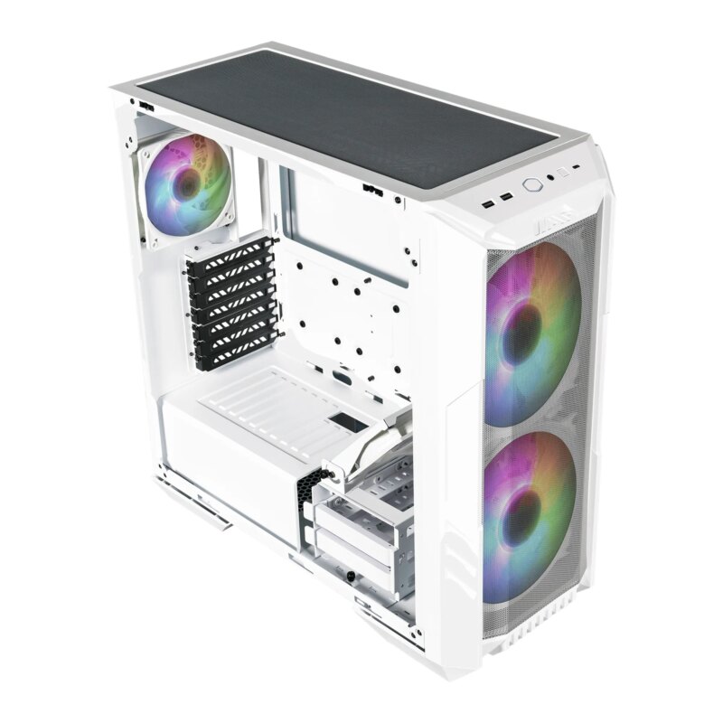 Cooler Master HAF 500 Mid Tower Case White. (H500-WGNN-S00)_12