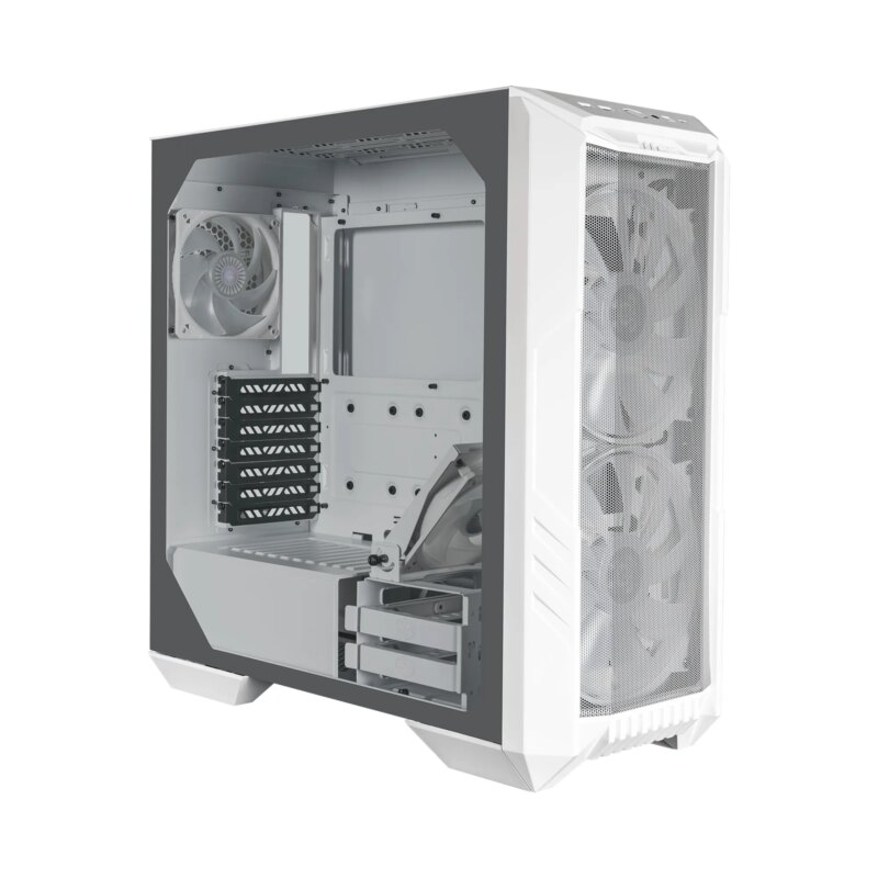 Cooler Master HAF 500 Mid Tower Case White. (H500-WGNN-S00)_4