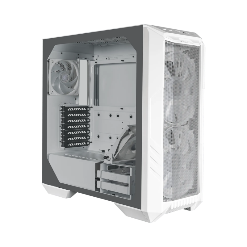 Cooler Master HAF 500 Mid Tower Case White. (H500-WGNN-S00)_5