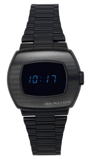 Hamilton American Classic PSR Digital Stainless Steel Quartz H52404131 100M Men's Watch