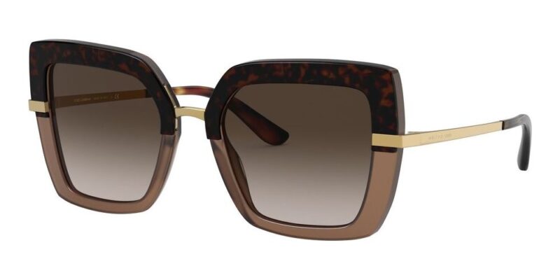 Dolce & Gabbana Half Print Dg 4373 (HALF PRINT DG 4373_3256-13_52) Women's EYEWEAR_main