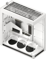 Aerocool HAVN HS 420 Base Edition White EATX case - Adjustable GPU Bracket - Supports 11 fans (0 Incl) - 4x 3.5'' or 8x 2.5'' (HVN-CA-HS420-07)