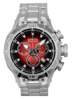 Invicta Reserve Ocean Warrior Chronograph Red and Black Dial Quartz 47849 100M Men's Watch